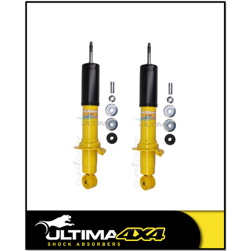 ULTIMA 4X4 NITRO GAS FRONT STRUTS (PAIR) FITS NISSAN NAVARA D23 NP300 4WD 2015-ON (36S444A)