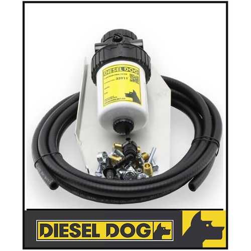 DIESEL DOG SECONDARY FUEL FILTER KIT FITS VOLKSWAGEN AMAROK 2H 2.0L 4CYL TD MODELS 2011-ON(70015)