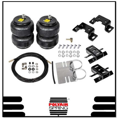 POLYAIR DOMINATOR AIRBAG SUSPENSION KIT (STANDARD TO 1" RAISED) FITS TOYOTA LANDCRUISER VDJ78R 4.5L V8 (89420)